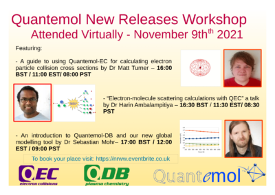 Quantemol New Releases Winter Workshop